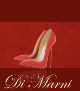 The Akhira x Red Patent Leather Stiletto