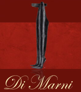 The Chapus x Black Leather Stilleto Chaps